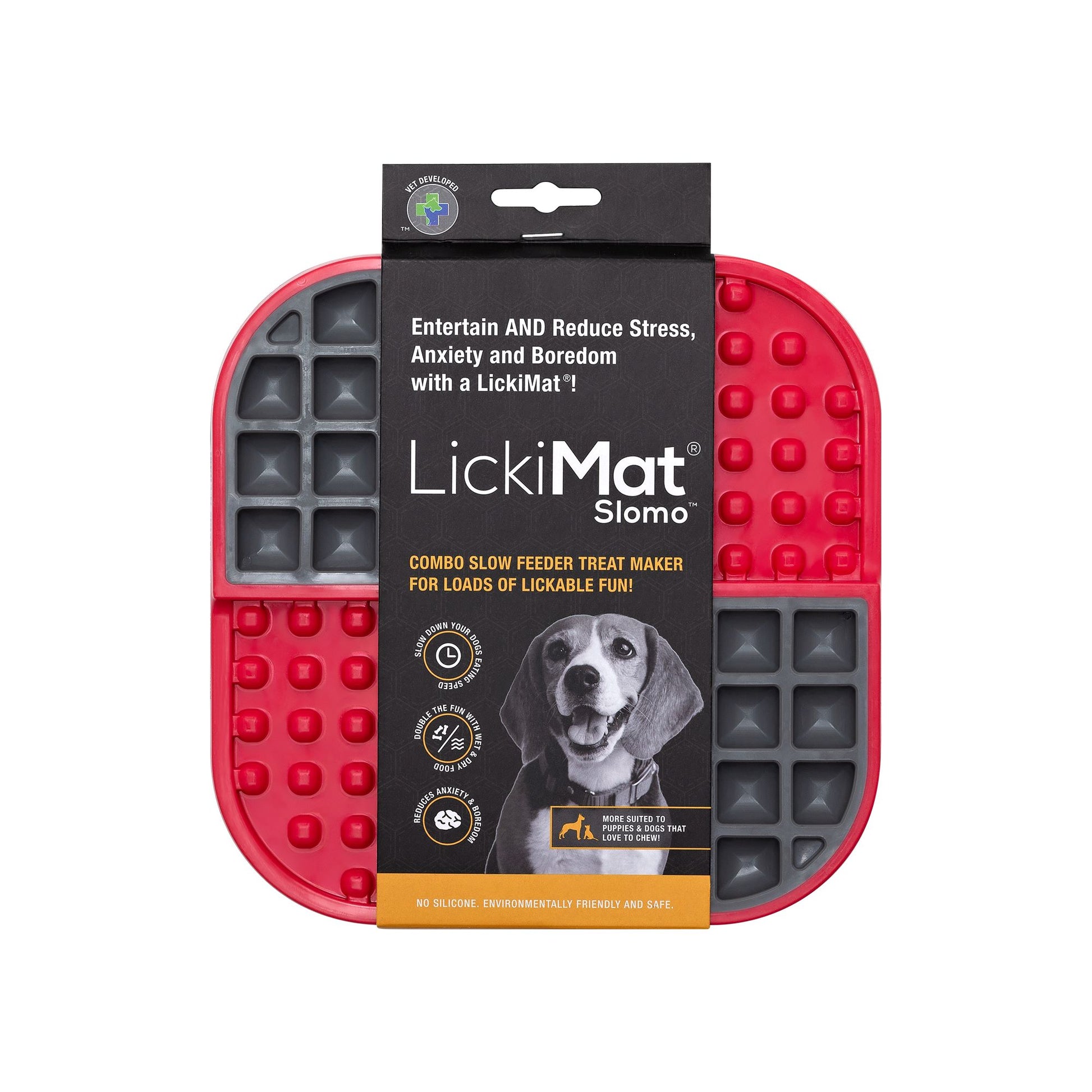 LickiMat® - Fast Eater Gulper | Slow Down Mealtime for Happier, Healthier Dogs!