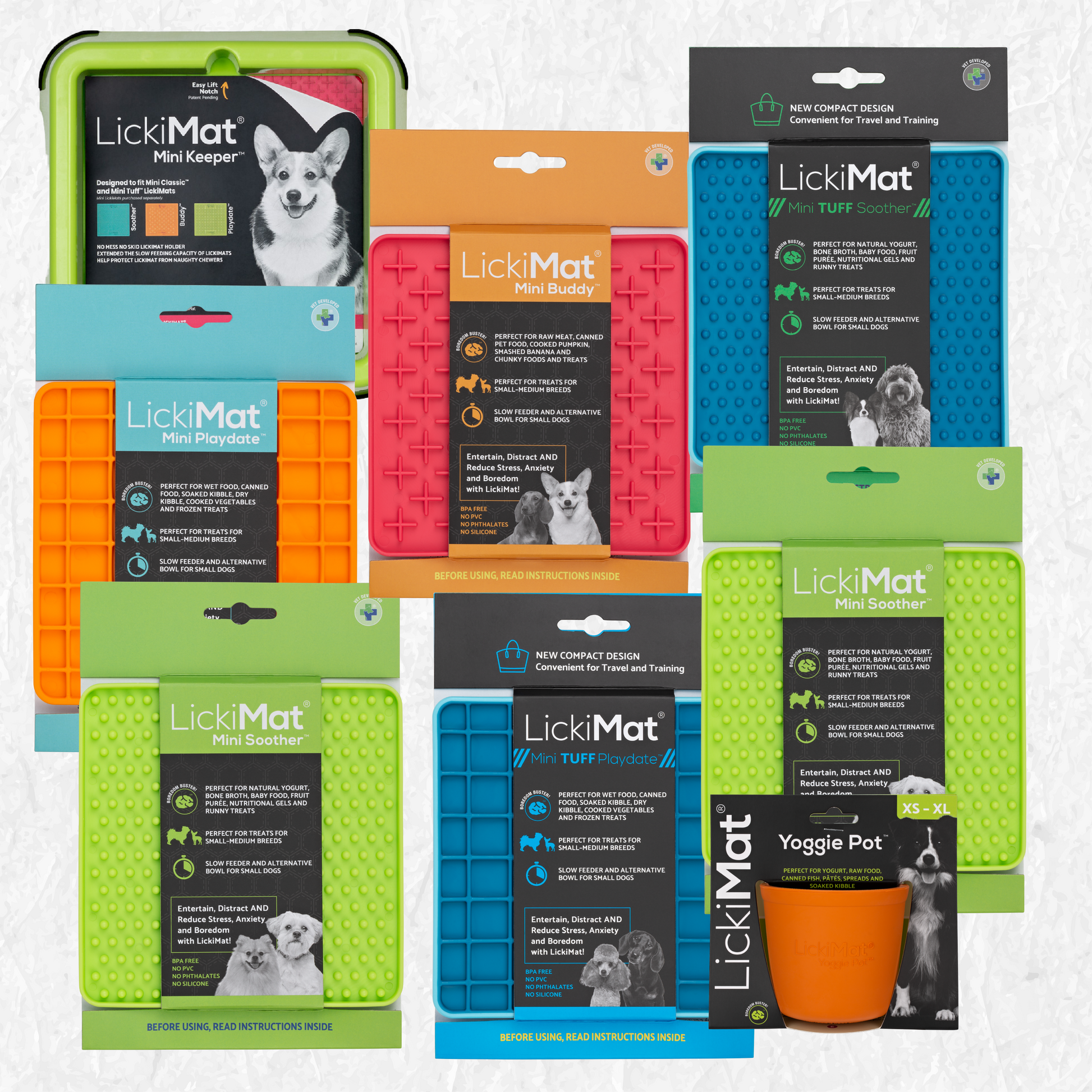 LickiMat® Small Dog Delux Bundle –  Tailored for Little Paws!