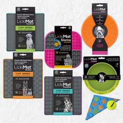 LickiMat® Welcome Dog Delux Bundle - The Ultimate Starter Pack