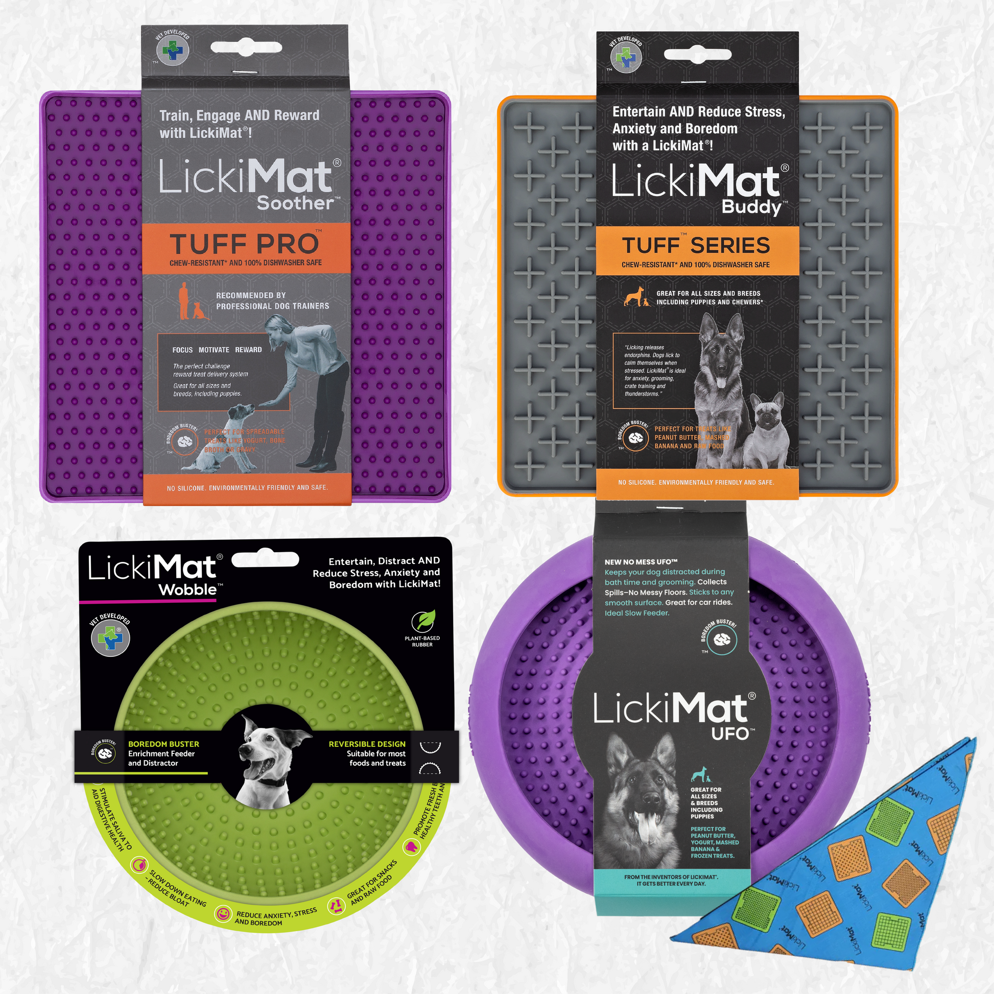 LickiMat® Zoom Dog Bundle - The Ultimate LickiMat Experience!